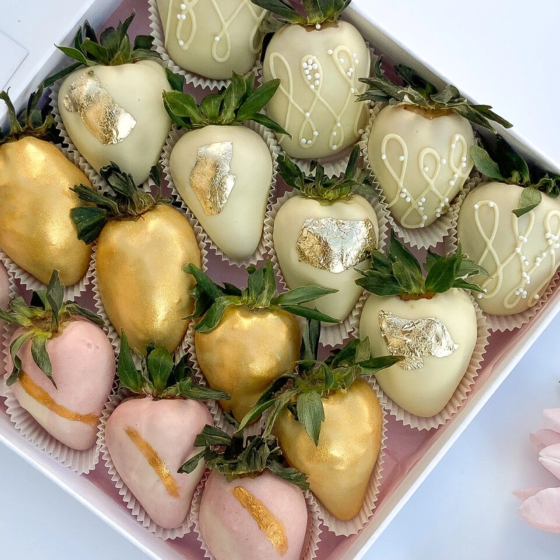 Набор клубники в шоколаде Золотце